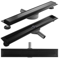 Luksusowy Odpływ Prysznicowy NEOX PRO 50cm Czarny - Elegancja i Nowoczesność