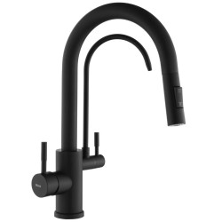 Czarna Bateria Kuchennego EKO FRESH - Elegancja i Oszczędność w Twojej Kuchni!