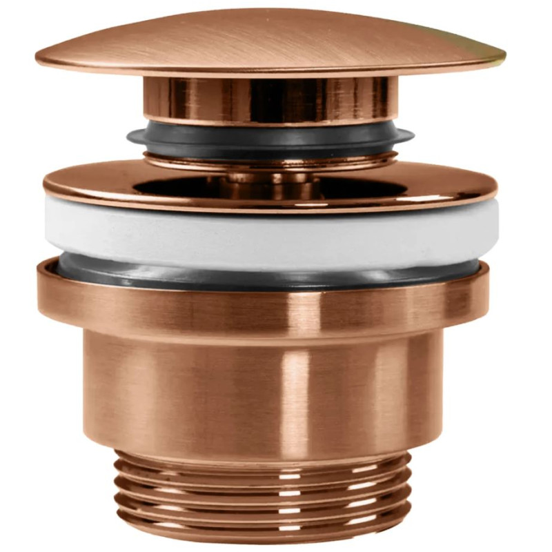 Uniwersalny Korek Klik-Klak w Miedzi Szczotkowanej – Elegancja i Funkcjonalność