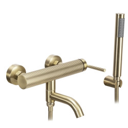 Luksusowa Bateria Wannowa ARGON JS-B34803BG w Złotym Szlifie - Nowoczesna Elegancja