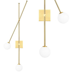 Stylowa Lampa Ścienna APP1594-2W Złoty Mat - Elegancja i Nowoczesność