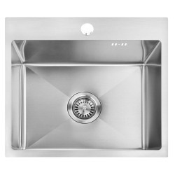 Stylowy Zlewozmywak Leo 50 z Szczotkowanej Stali - Doskonałość i Elegancja w Twojej Kuchni