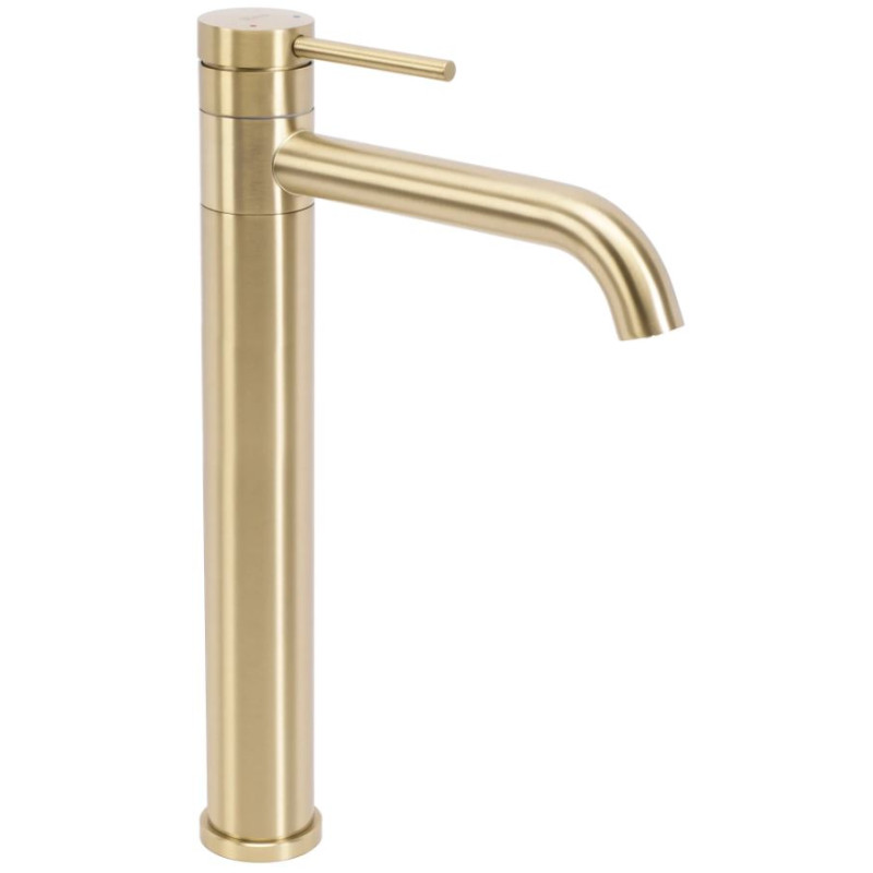 Luksusowa Bateria Umywalkowa Lungis Złota Wysoka - Elegancja dla Twojej Łazienki