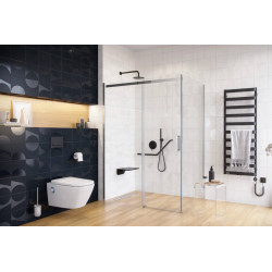 Rols ścianka prysznicowa boczna 100 cm powłoka Clean Control, chrom