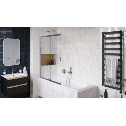 As umywalka meblowa 61x46,5 cm prostokątna z otworem na baterię, biały połysk