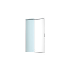 Rols drzwi prysznicowe przesuwne 120 cm element stały 2/2, chrom