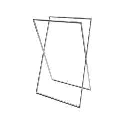 Kros wieszak wolnostojący na ręczniki, chrom