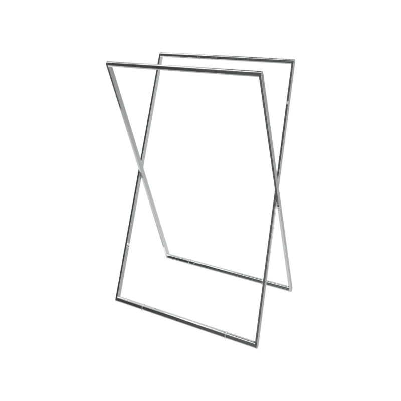 Kros wieszak wolnostojący na ręczniki, chrom