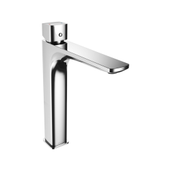 Keria Q bateria umywalkowa stojąca wysoka, chrom