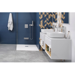 Excellent Keria Q bateria umywalkowa stojąca wysoka  chrom