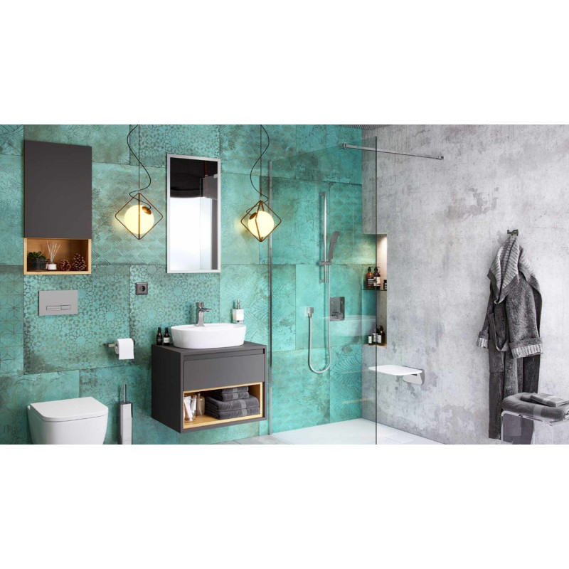 Mocowanie na słuchawkę prysznicową, czarny mat