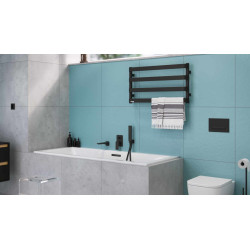 Excellent Wąż prysznicowy black round 120 cm  czarny mat