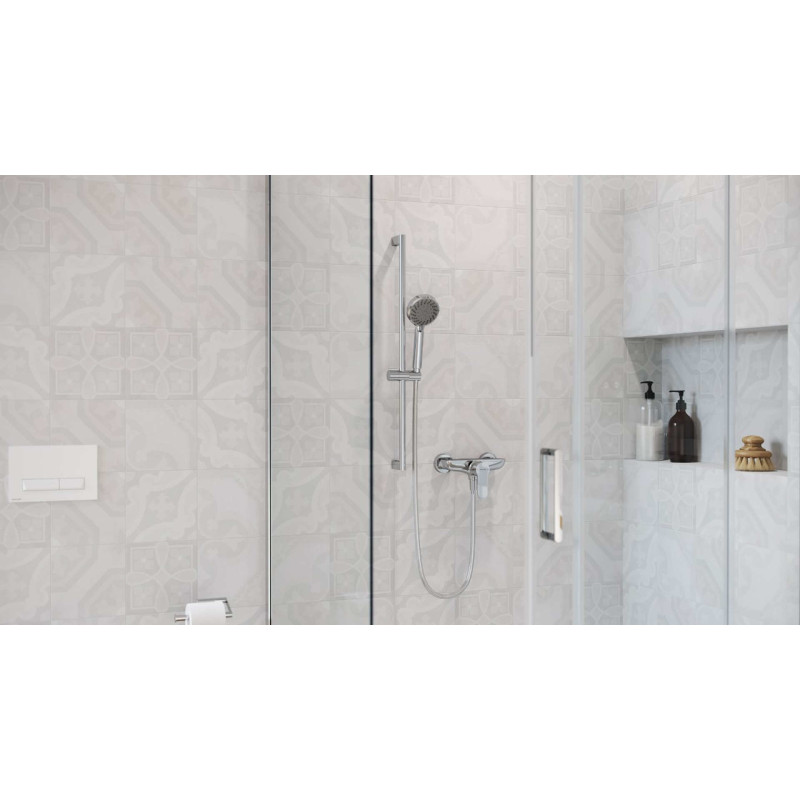 Excellent Ursa zestaw prysznicowy z drążkiem  chrom
