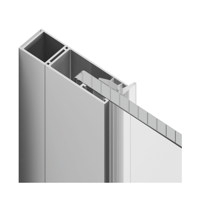 Rols profil poszerzający 15 mm, chrom