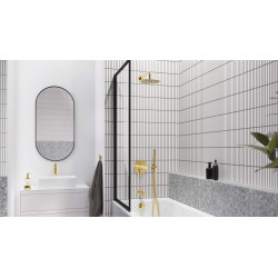 Excellent PI wylewka wannowa ścienna  biały mat