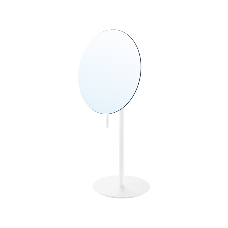 Rolo lusterko stojące powiększające, biały mat