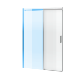 Rols drzwi prysznicowe przesuwne 100 cm element drzwi 1/2, chrom