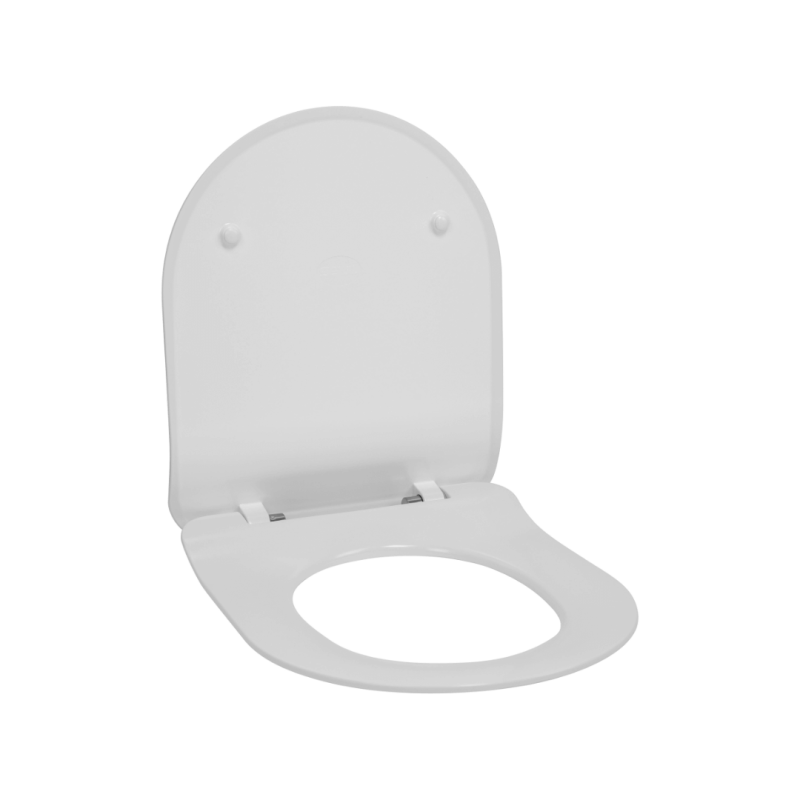 Doto 48 deska sedesowa wolnoopadająca slim, biały połysk