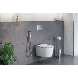 Doto 48 deska sedesowa wolnoopadająca slim, biały połysk