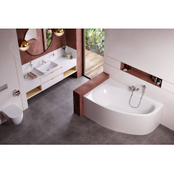 Oxalia Bateria Wannowa Chrom