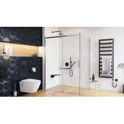 Excellent Hendi uchwyt łazienkowy kątowy 73 cm  czarny mat