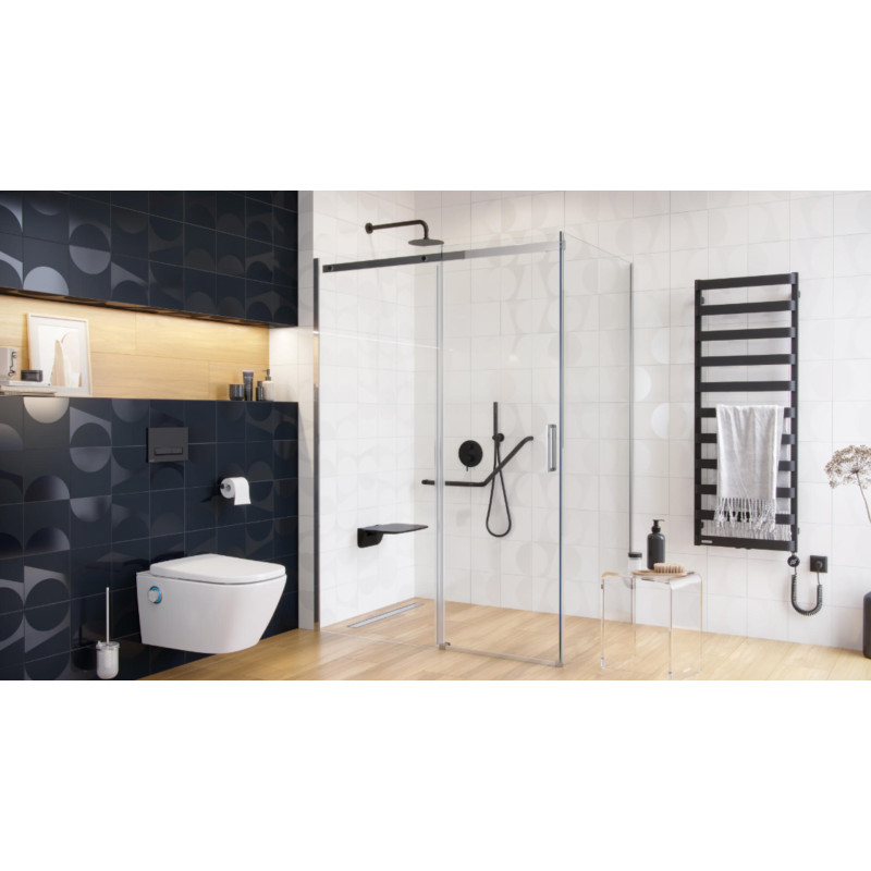 Hendi uchwyt łazienkowy kątowy 73 cm, czarny mat