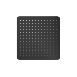 Excellent Głowica prysznicowa 30 cm kwadratowa slim  czarny mat