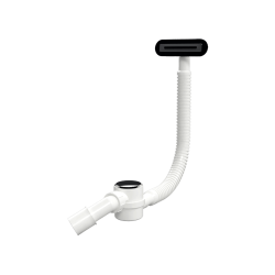 Flow syfon do wanny Heaven, czarny mat