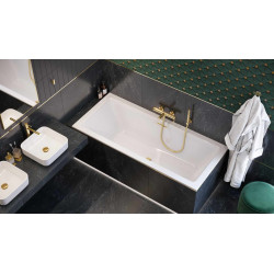 Excellent Loka słuchawka prysznicowa  złoty połysk