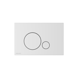 Ringo przycisk spłukujący do stelaża podtynkowego WC Shiro 2.0, biały połysk