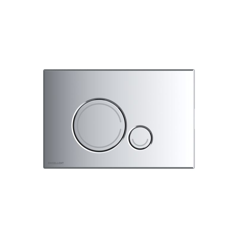 Ringo przycisk spłukujący do stelaża podtynkowego WC Shiro 2.0, chrom