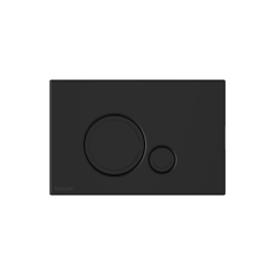 Ringo przycisk spłukujący do stelaża podtynkowego WC Shiro 2.0, czarny soft