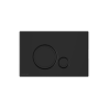 Ringo przycisk spłukujący do stelaża podtynkowego WC Shiro 2.0, czarny soft