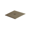Arda brodzik kwadratowy 90x90 cm  kompozytowy, cappucino