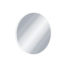 Lumiro lustro łazienkowe 60 cm okrągłe oświetlenie LED mata grzewcza, rama akrylowa