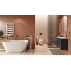 PI bateria bidetowa stojąca, biały mat