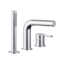 PI bateria wannowa 3 otworowa, chrom