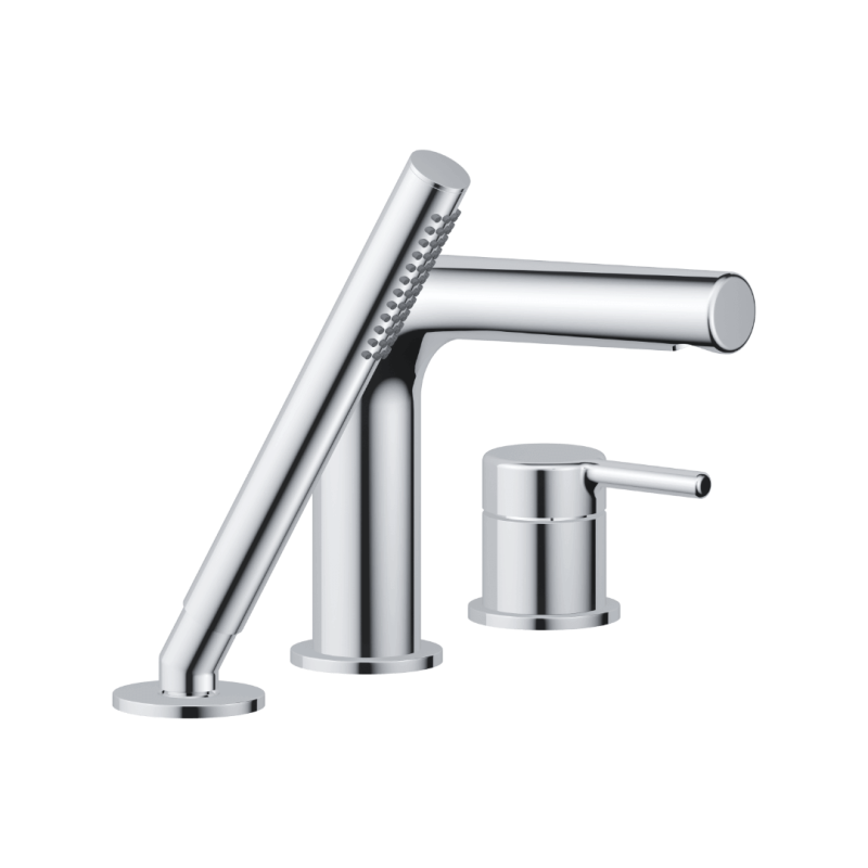 Excellent PI bateria wannowa 3 otworowa  chrom