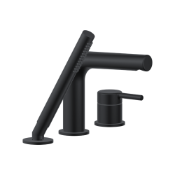 PI bateria wannowa 3 otworowa, czarny mat