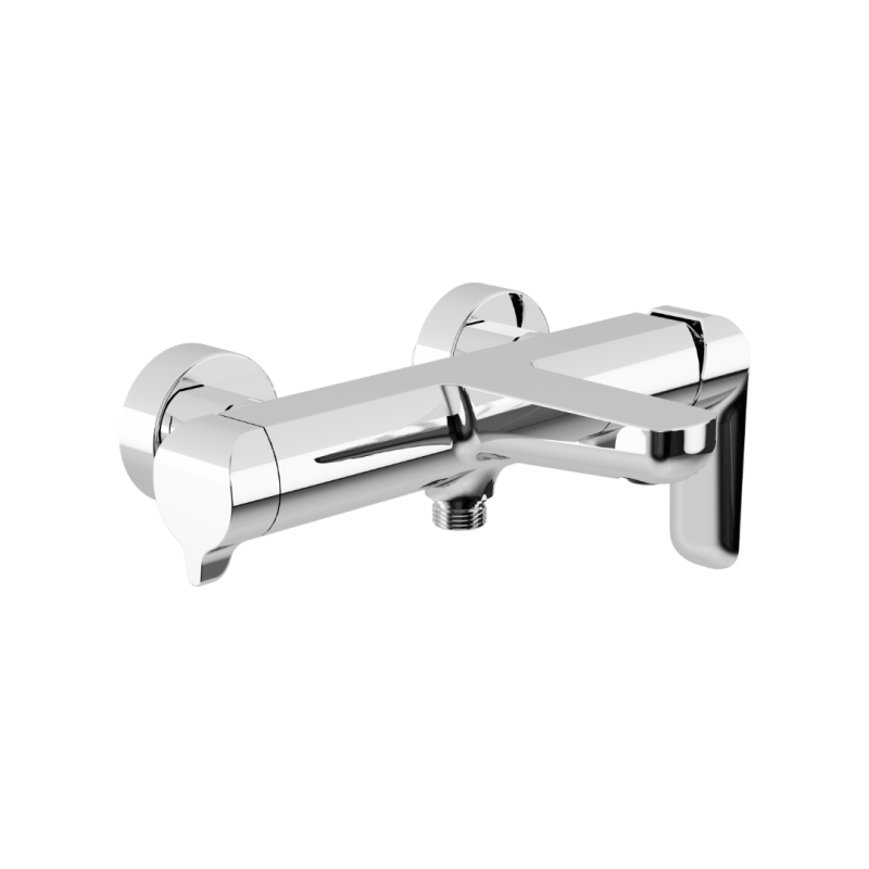 Clever 2.0 bateria wannowo-prysznicowa, chrom