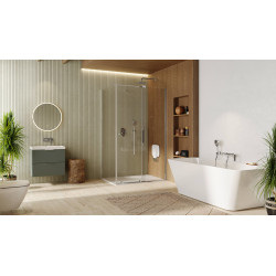 Clever 2.0 bateria wannowo-prysznicowa, chrom