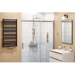 Excellent Horos grzejnik łazienkowy 96x50 cm  czarny soft