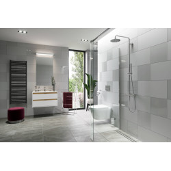 Excellent Horos grzejnik łazienkowy 146x50 cm  czarny soft