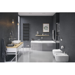 Excellent Horos grzejnik łazienkowy 146x50 cm  czarny soft