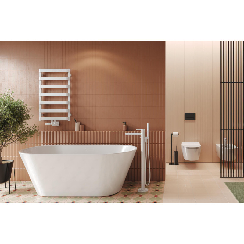 Volaro 2.0 zestaw zintegrowany termostat grzejnikowy lewy, biały mat