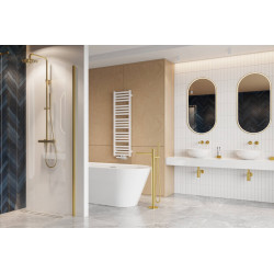 Volaro 2.0 zestaw zintegrowany termostat grzejnikowy lewy, biały mat