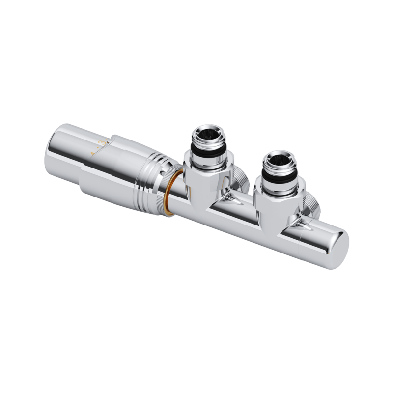 Volaro 2.0 zestaw zintegrowany termostat grzejnikowy lewy, chrom