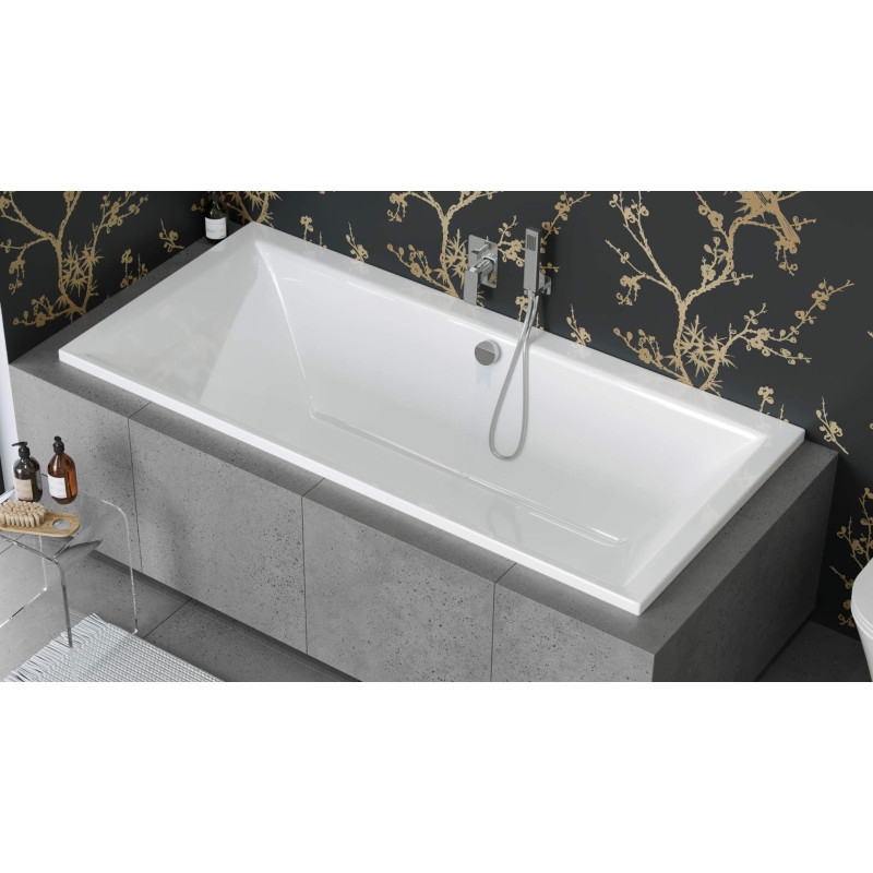 Hover syfon wannowy z napełnianiem czyszczony od góry, rozmiar do każdej wanny, chrom