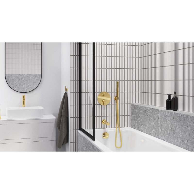 Moli syfon wannowy czyszczony od góry rozmiar do każdej wanny, chrom