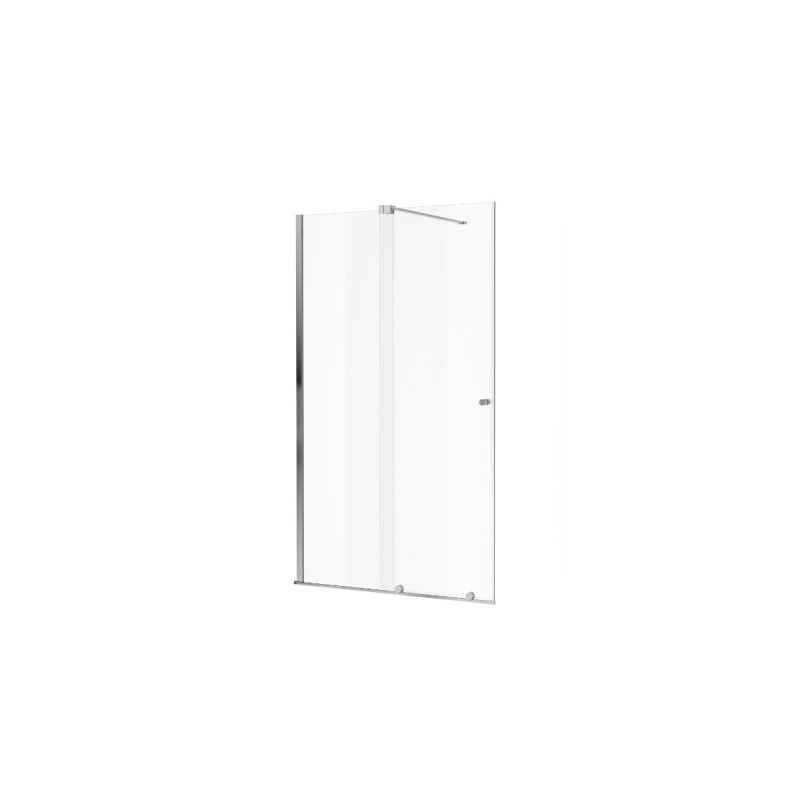 Ortigo walk-in zestaw montażowy kabiny  prysznicowej, bez szkła, chrom